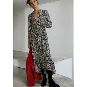 Mare Mare x Anthropologie Lynda Maxi Dress In Black. Medium.